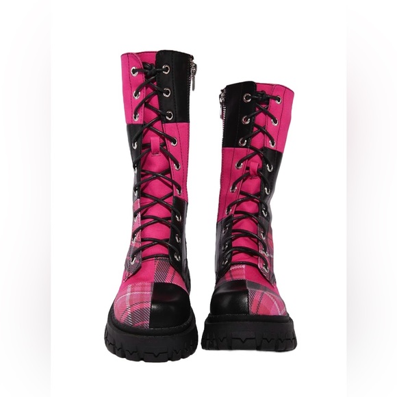 Dolls Kill Shoes Delias By Dolls Kill Scream And Shout Patchwork